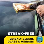 Meguiar's Perfect Clarity Glass Cleaner, Keep Windows, Windshields, and Mirrors Gleaming using a Premium Anti-Hazing Formula that Leaves a Superior Streak Free Finish, 24 Oz