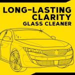 Meguiar's Perfect Clarity Glass Cleaner, Keep Windows, Windshields, and Mirrors Gleaming using a Premium Anti-Hazing Formula that Leaves a Superior Streak Free Finish, 24 Oz