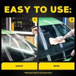 Meguiar's Perfect Clarity Glass Cleaner, Keep Windows, Windshields, and Mirrors Gleaming using a Premium Anti-Hazing Formula that Leaves a Superior Streak Free Finish, 24 Oz