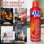 4-Pack Fire Extinguisher with Mount Brackets，Portable for Home, Kitchen, Car, Boat，BBQ -Multi-Purpose Fire Protection