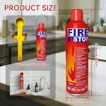 4-Pack Fire Extinguisher with Mount Brackets，Portable for Home, Kitchen, Car, Boat，BBQ -Multi-Purpose Fire Protection