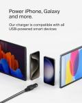 Belkin BoostCharge 42-Watt Dual Port Fast Car Charger w/30W USB-C & 12W USB-A Ports, USB-C to C Cable Included for iPhone 16, 16 Pro, Galaxy S25, S24, Pixel 9 & 8, Nintendo Switch 2 & More - Black