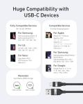 Anker Car Carplay Cable for iPhone 17 16 Pro Max Plus, Upcycled Braided USB A to USB C Car Charger Cord for Samsung Note20 and More (3FT, Black)
