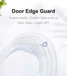 Car Door Edge Guards Clear, 16Ft Rubber Seal Protector U Shape Edge Trim Car Door Edge Protection Fit for Most Car