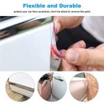 Car Door Edge Guards Clear, 16Ft Rubber Seal Protector U Shape Edge Trim Car Door Edge Protection Fit for Most Car