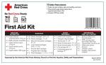 First Aid Only 9165-RC: Be Red Cross Ready First Aid Kit