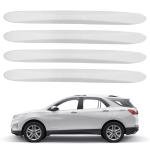 PATIKIL Bumper Guard Strip, 4 Pcs Anti-Collision Patch Anti-Scratch Rear Bumper Protector Trim Self Adhesive Car Side Door Edge Sticker for SUV Pickup Truck, White