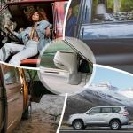 PATIKIL Bumper Guard Strip, 4 Pcs Anti-Collision Patch Anti-Scratch Rear Bumper Protector Trim Self Adhesive Car Side Door Edge Sticker for SUV Pickup Truck, White
