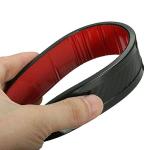 sundan 4pcs Black Anti-Collision Patch Bumper Guard Strip Anti-Scratch Bumper Protector Trim Universal for Cars SUV Pickup Truck