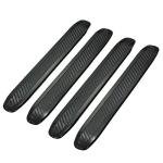 sundan 4pcs Black Anti-Collision Patch Bumper Guard Strip Anti-Scratch Bumper Protector Trim Universal for Cars SUV Pickup Truck