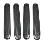 sundan 4pcs Black Anti-Collision Patch Bumper Guard Strip Anti-Scratch Bumper Protector Trim Universal for Cars SUV Pickup Truck