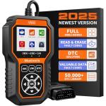 OBD2 Scanner Diagnostic Tool With DTC Solution Car Code Reader Reset Tool Check Engine Light Car CAN Diagnostic Scan Tool Read Clear Vehicle Fault Codes for All OBDII Protocol Cars Since 1996,Upgraded