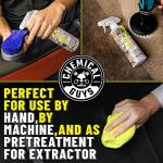 Chemical Guys SPI_191_16 Lightning Fast Carpet and Upholstery Stain Extractor, (Fabric, Upholstery, & Carpet), Safe for Cars, Home, Office, Furniture & More, 16 fl oz, Fresh Scent