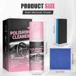 Car Interior Cleaner, 2025 New Polishing Cleaner Detailer Spray for Vehicle Detailing, Polish Cleaner for Car Interior Detailing, Rubber, Leather (1Pcs)