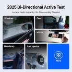 TOPDON AD800BT 2 OBD2 Scanner, 2025 Bidirectional Scan Tool, Function as AD900 Lite AD Pro, All System Automotive Diagnostic Scanner, Active Test, 28+ Reset Service, FCA Autoauth, 2 Years Free Update