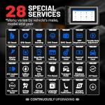 TOPDON AD800BT 2 OBD2 Scanner, 2025 Bidirectional Scan Tool, Function as AD900 Lite AD Pro, All System Automotive Diagnostic Scanner, Active Test, 28+ Reset Service, FCA Autoauth, 2 Years Free Update