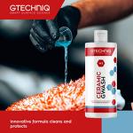 Gtechniq Car Shampoo. 2-in-1 Ceramic GWash and Hydrophobic Coating for Car Cleaning. Cleans and Repels Dirt, Car Cleaner for Up to 3 Months Protection, Super Concentrated - 1L