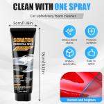 Car Scratch Removal Wax, 2025 New Scratch Remover for Vehicles, Car Scratch Repair Paste with Sponge, Car Polishing Wax Scratchs Remover Cars Paint Scratchs Repair Kit for Deep Scratches (1 Set)