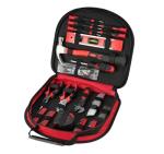164 Piece Tool Set Hand Tool Set Home Repair Hand Tool Kit with Portable Tool Bag for College, Dorm, Household (Red)