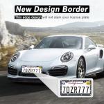 Amiss Bling License Plate Frame for Women, 2Pack Rhinestone Handcrafted Crystal Premium Stainless Steel, Stainless Steel Car Accessories with Diamond Sparkle Glitter Caps (Black)