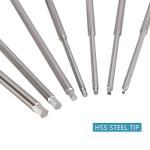 INJORA RC Hex Screw Driver Set-7PCS Car Tool Kit 0.9, 1.27, 1.3, 1.5, 2.0, 2.5, 3.0mm Hexagon Allen Screwdriver Wrenches Sets, Repair for Model Helicopter Drone Boat Car,(Tool-LSD39)