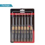 INJORA RC Hex Screw Driver Set-7PCS Car Tool Kit 0.9, 1.27, 1.3, 1.5, 2.0, 2.5, 3.0mm Hexagon Allen Screwdriver Wrenches Sets, Repair for Model Helicopter Drone Boat Car,(Tool-LSD39)