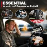 2025 LAUNCH CRP123I V2.0 Elite OBD2 Scanner Diagnostic Tool, Check Engine/at/SRS/ABS Scanner for Car, Lifetime Free Update Code Reader for Cars and Trucks, Oil/Brake/DPF/SAS/Throttle Reset, FCA SGW