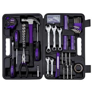 148-Piece Automotive and Home Tool Set in Purple
