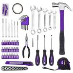 148-Piece Automotive and Home Tool Set in Purple