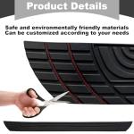 Osilly Universal Car Rear Bumper Protector Strip