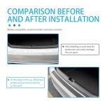 Car Rear Bumper Protector Guard Strip, 41 x 3.4 Inches