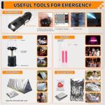 Emergency Survival Kit for Car and Outdoor Use