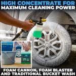 Foaming Car Wash Soap with Microfiber Towels
