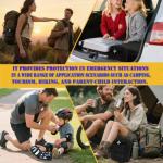 Tactical Emergency First Aid Kit for Cars & Outdoors