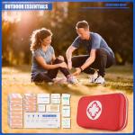 Compact Mini First Aid Kit with 201 Supplies