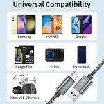 2-Pack 3FT USB C Fast Charging Cable