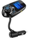Nulaxy Bluetooth FM Transmitter with Gooseneck Display
