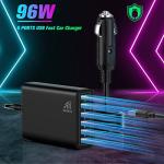 6-Port USB Car Charger with Quick Charge 3.0