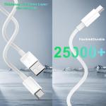 iPhone CarPlay USB A to C Charging Cable 2-Pack