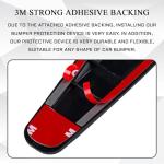 2PCS Car Bumper Guard Strips - Scratch Resistant