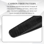 2PCS Car Bumper Guard Strips - Scratch Resistant