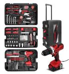 286-Piece Auto Repair Tool Set with Drill