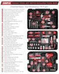 286-Piece Auto Repair Tool Set with Drill