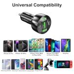 5-Port 75W USB C Car Charger Adapter
