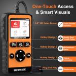 2.8'' OBD2 Scanner with Live Data and DTC Lookup