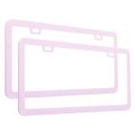 Cherry Blossom Pink License Plate Frames - 2 Pack