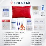 XOOL Roadside Emergency Kit with First Aid & Tools