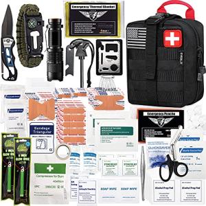 250-Piece Survival First Aid Kit for Outdoor Adventures