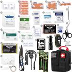 250-Piece Survival First Aid Kit for Outdoor Adventures