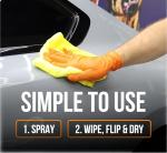 DERWAX Liquid Car Polish Spray – 750ml Shine